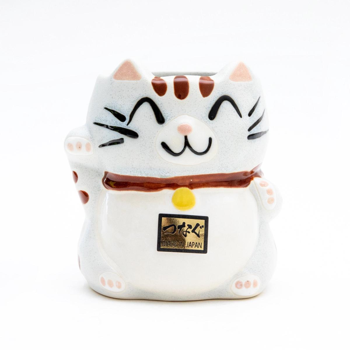 12cm Beckoning Cat Porcelain Mug