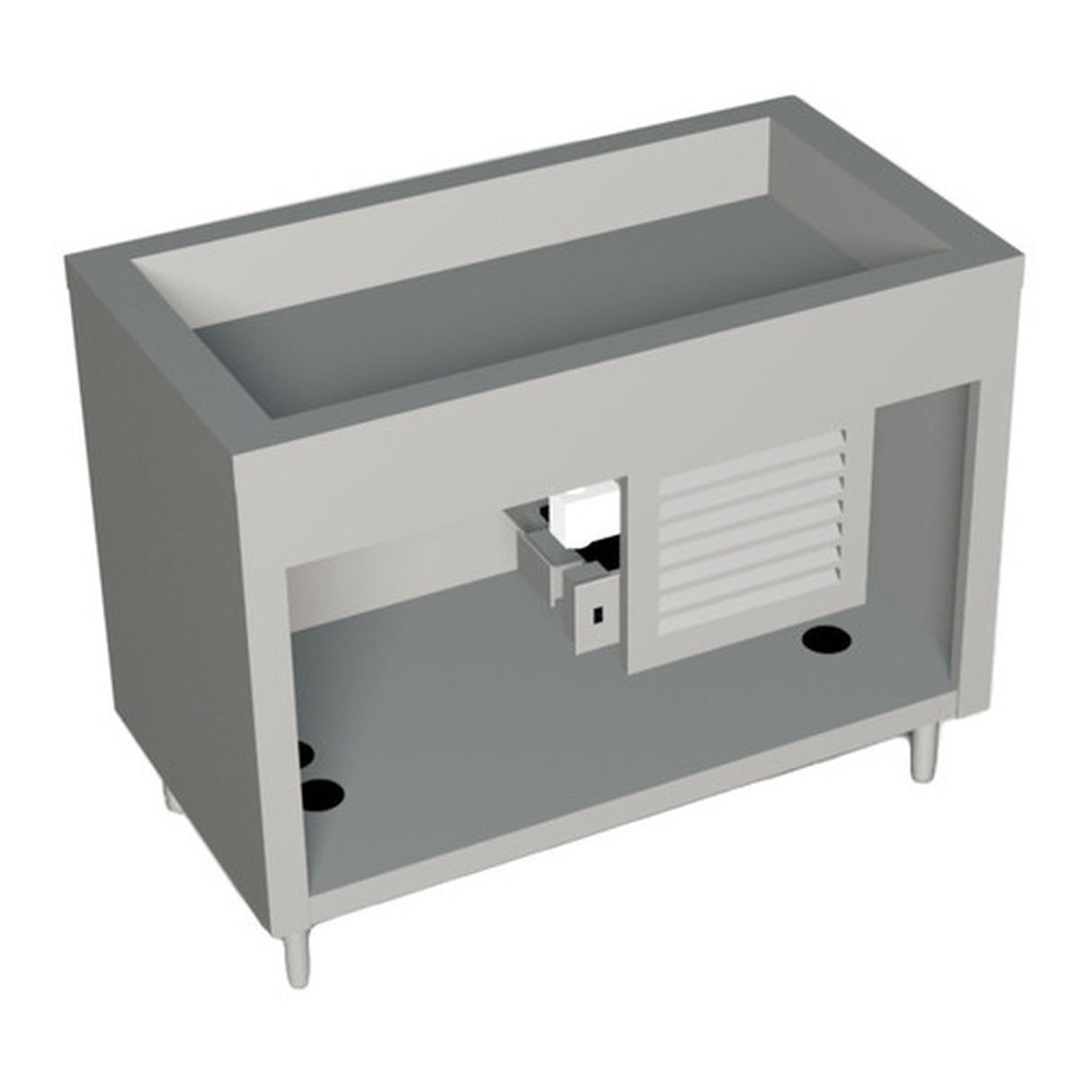 315-25SS | 46′ | Serving Counter, Cold Food
