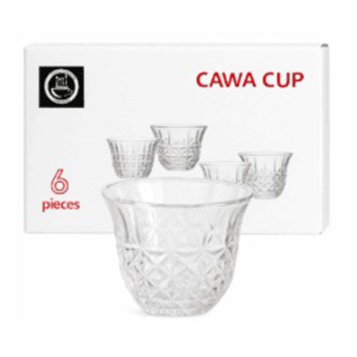 6Pc Coffee Cup Box – Clear