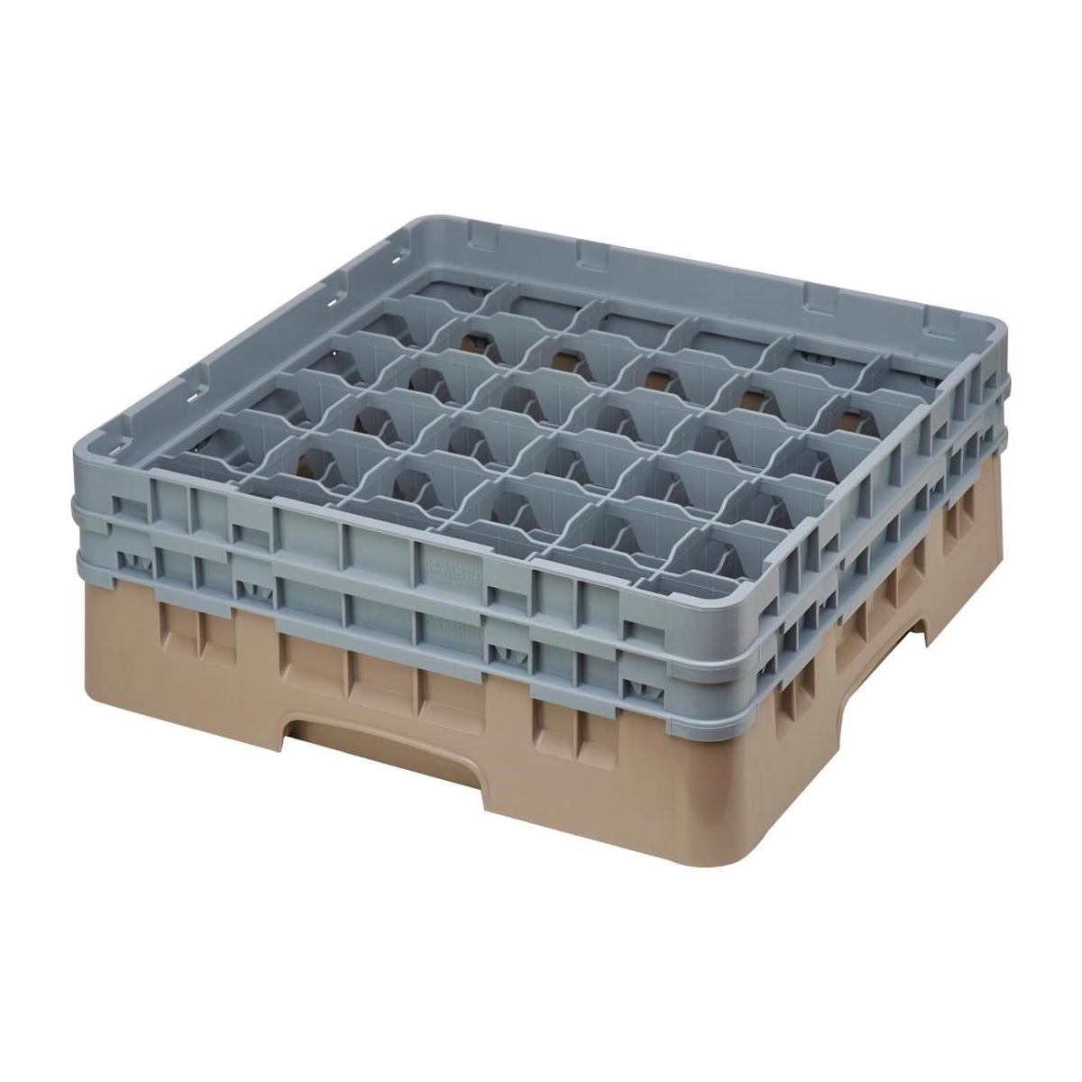 Cambro Camrack Beige 36 Compartments Max Glass Height 133mm – DE794