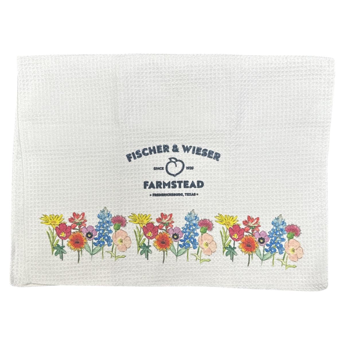 Farmstead Wildflower Tea Towel