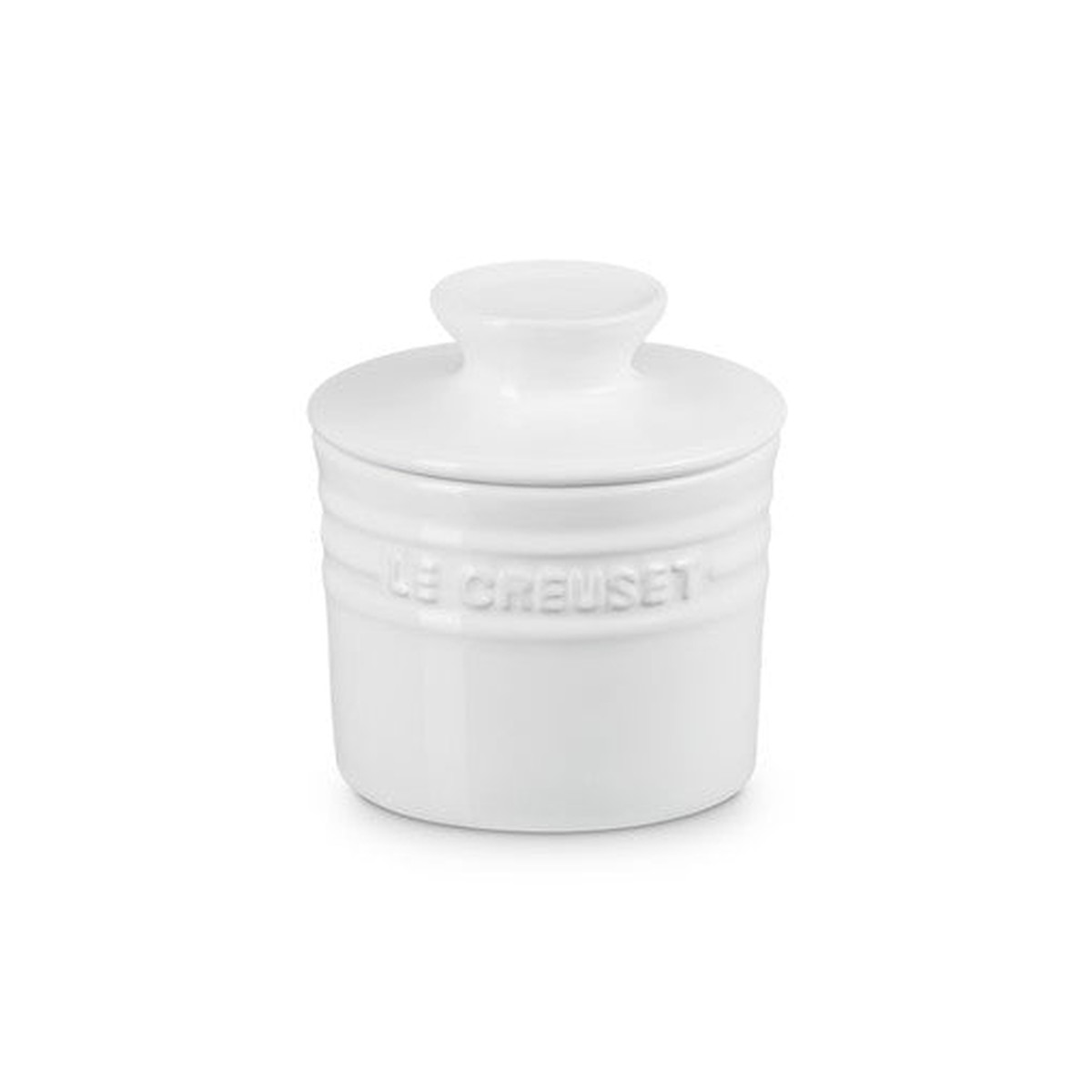 Le Creuset Heritage Butter Bell – White