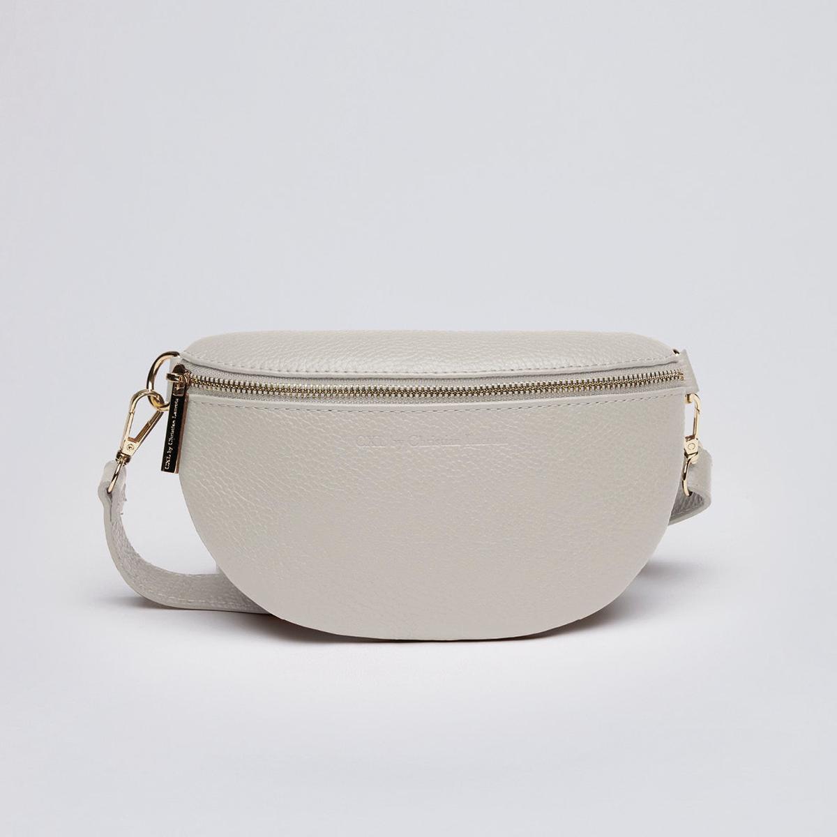Leather belt bag – Madeleine – White