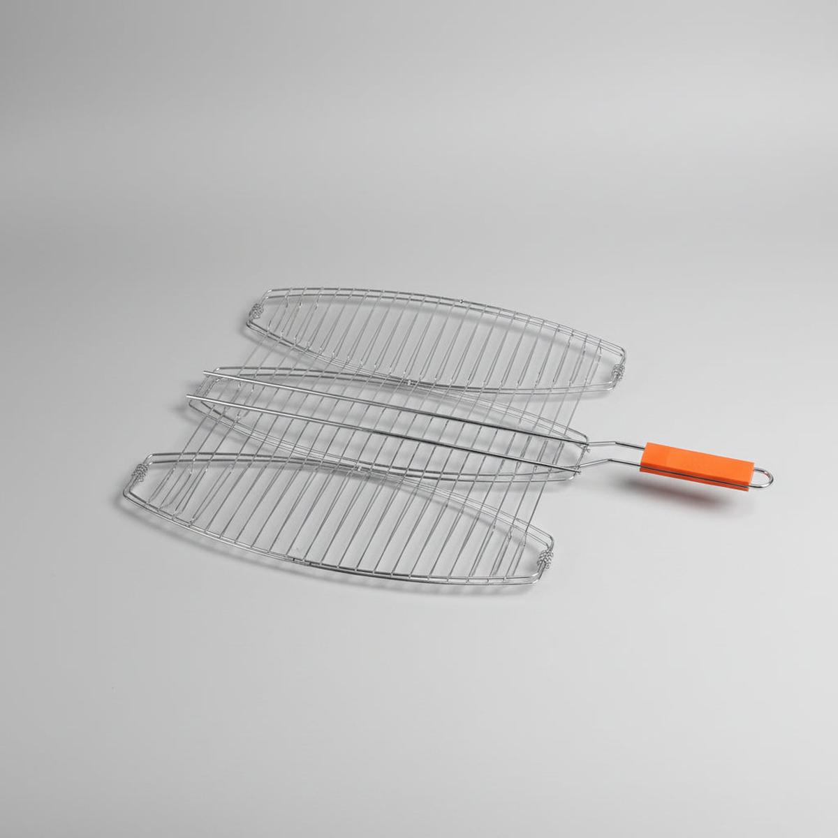 Nice BBQ Barbecue Mesh Fish Grilling Basket