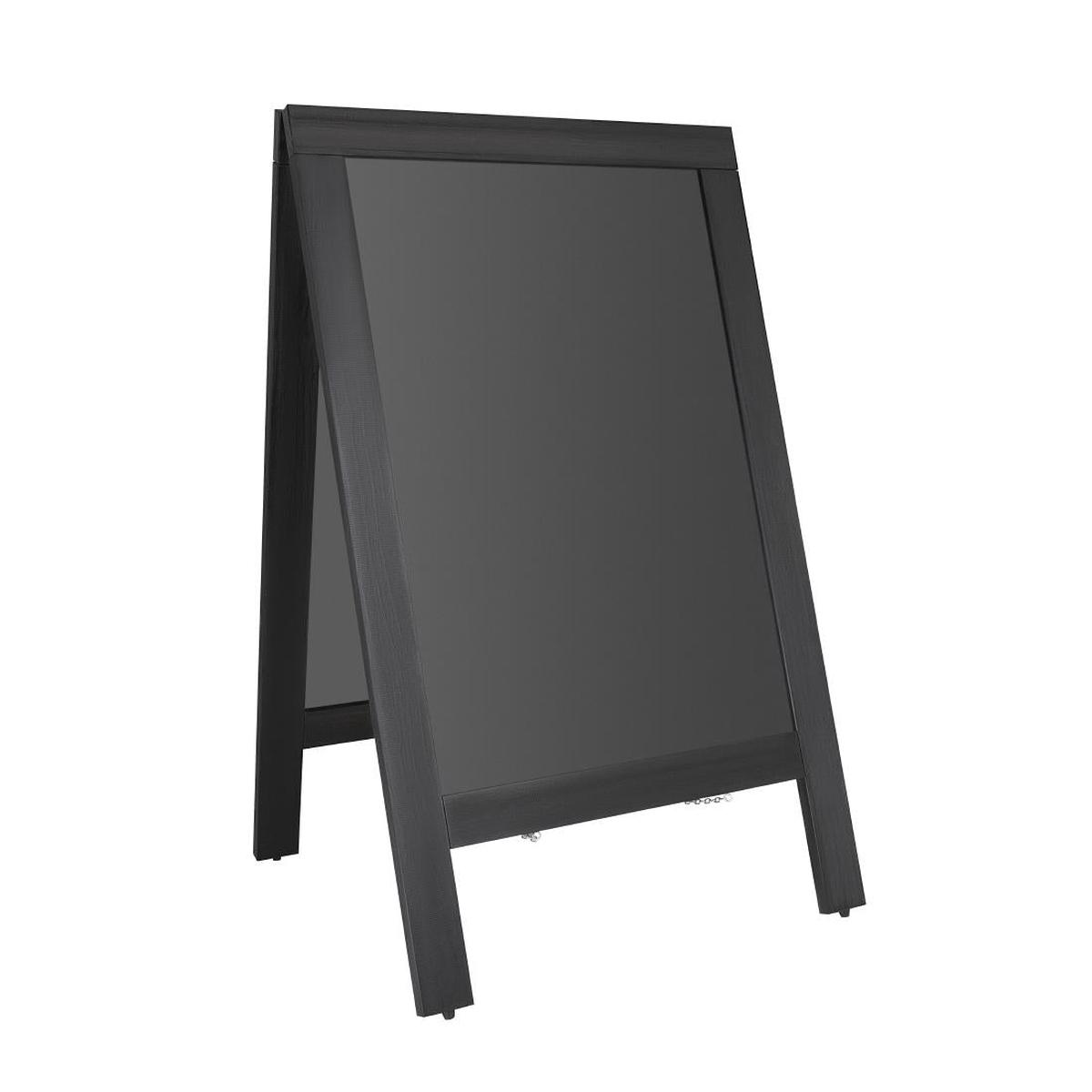Olympia Pavement Board Black Wooden Frame 700x1200mm PAS-CU993