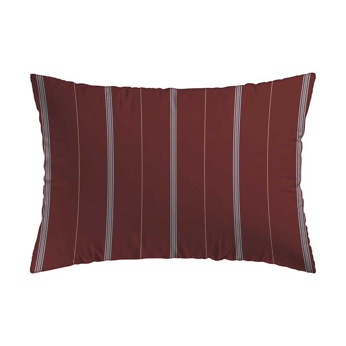 Pillowcase cotton satin – Lior Burgundy – 2 x (50 x 70 cm)