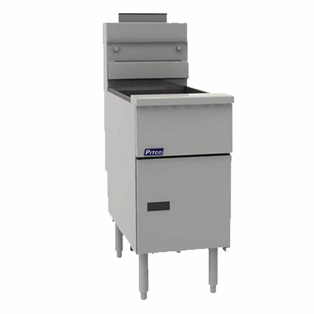 Pitco VF-65S Stand Alone Gas Fryer (65 lb. Oil Capacity)