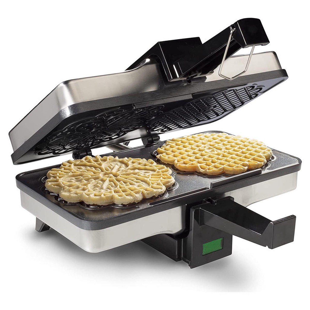 Pizelle Maker – Nonstick, 2 Slots