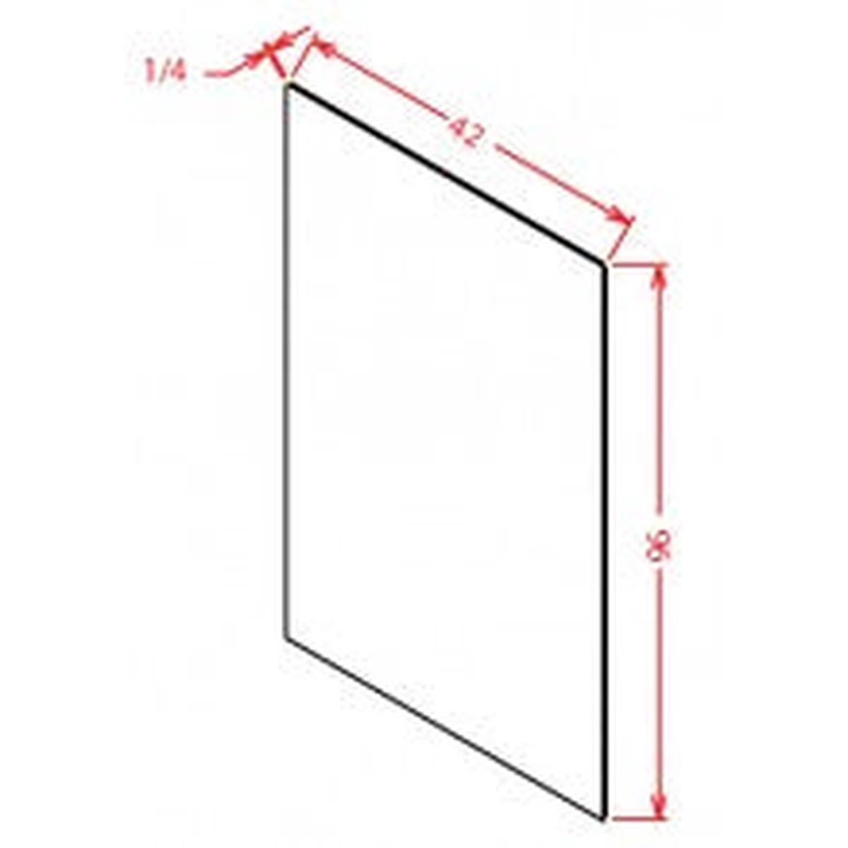 Rigby Mist 42″W x 96″H Finished Plywood Panel Pre-Assembled