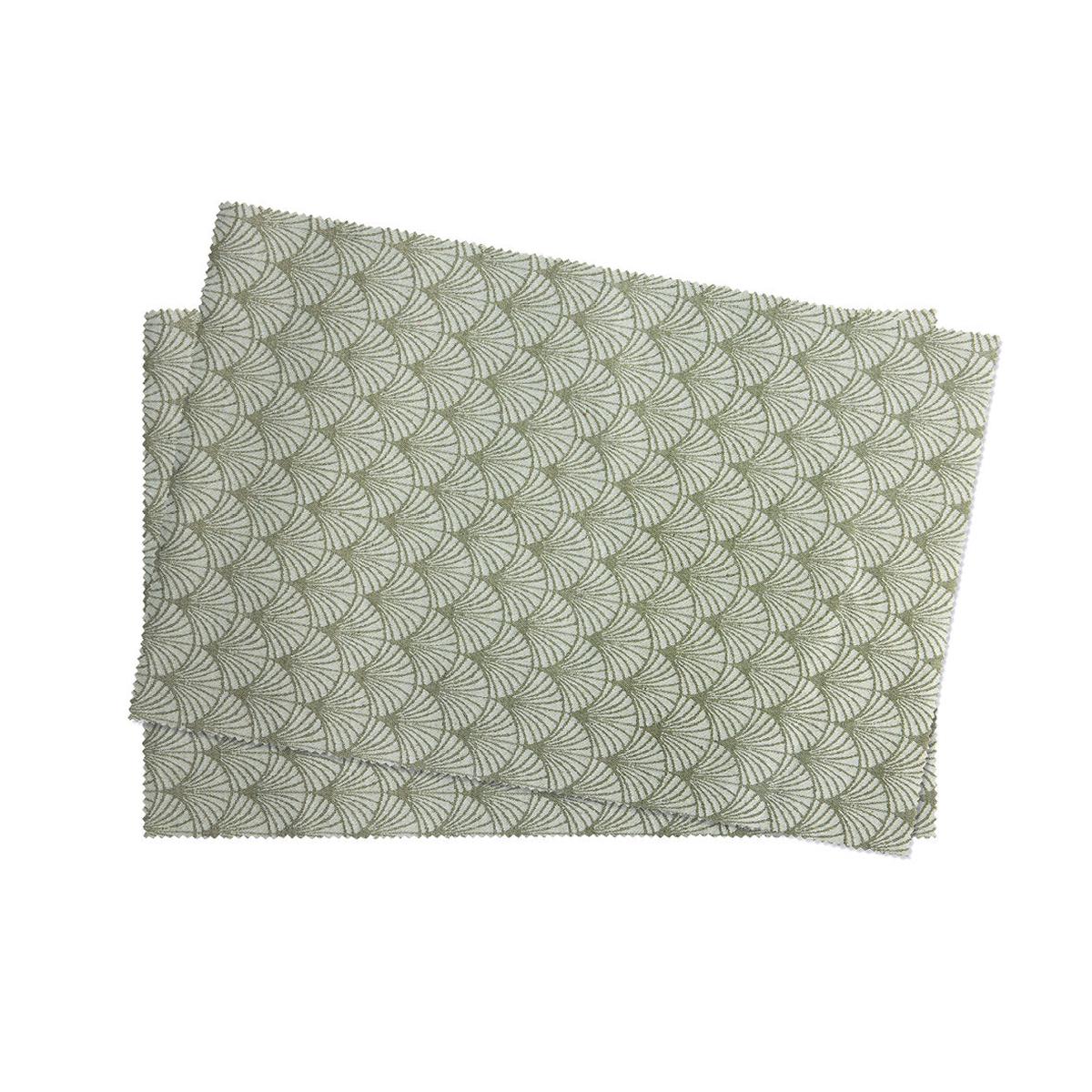 Set of 2 placemats – Lila Green