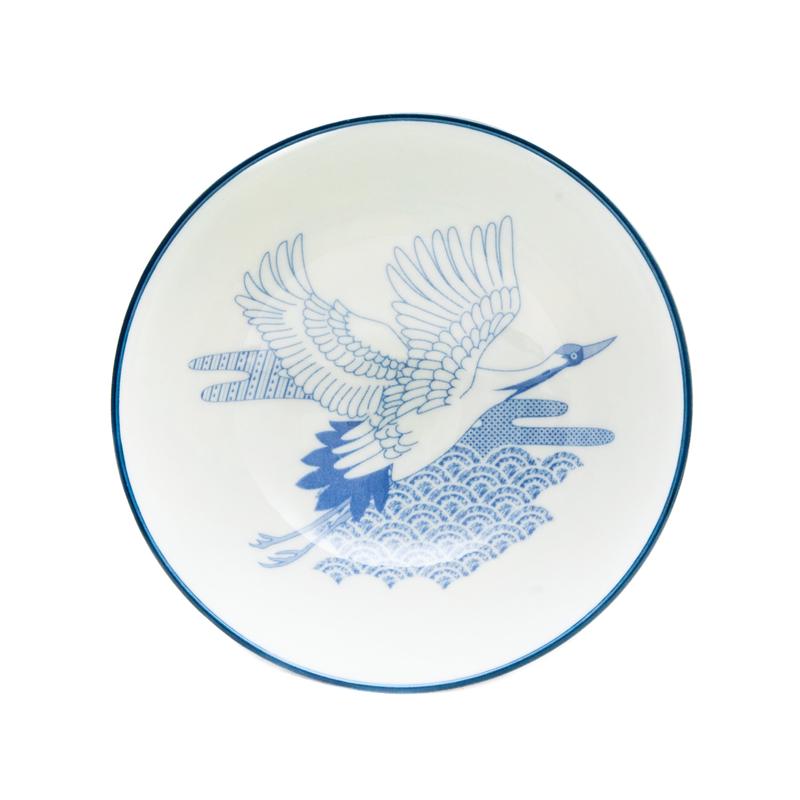 14.2cm Crane Porcelain Rice Bowl  XL