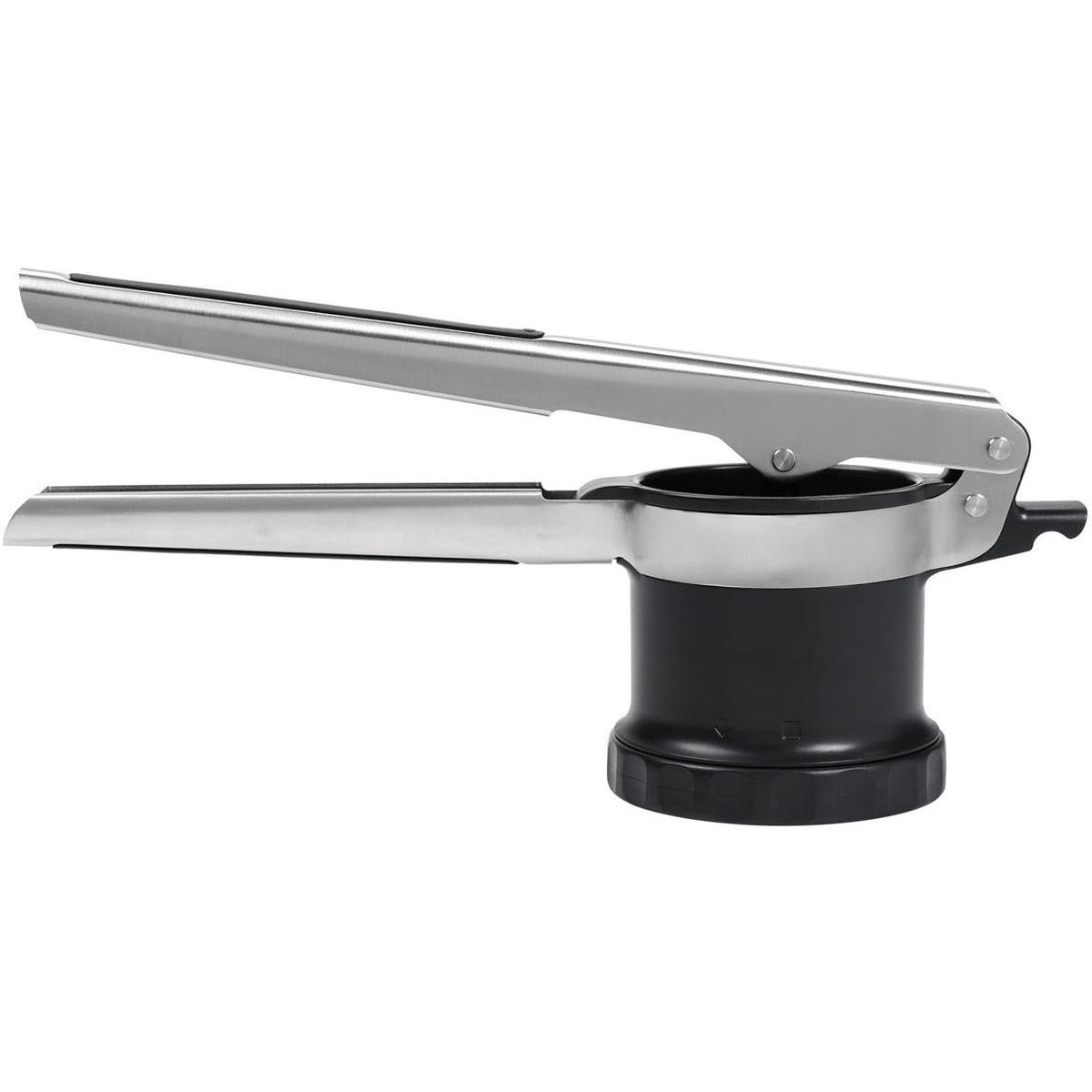 3-In-1 Adjustable Potato Ricer Black
