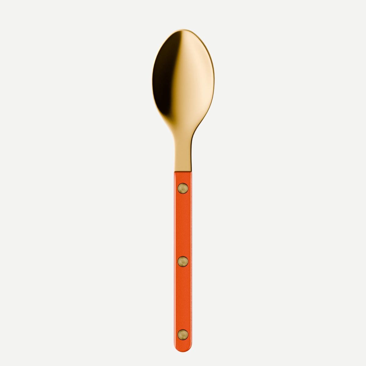 Bistrot Gold color Pearly, Orange – Teaspoon