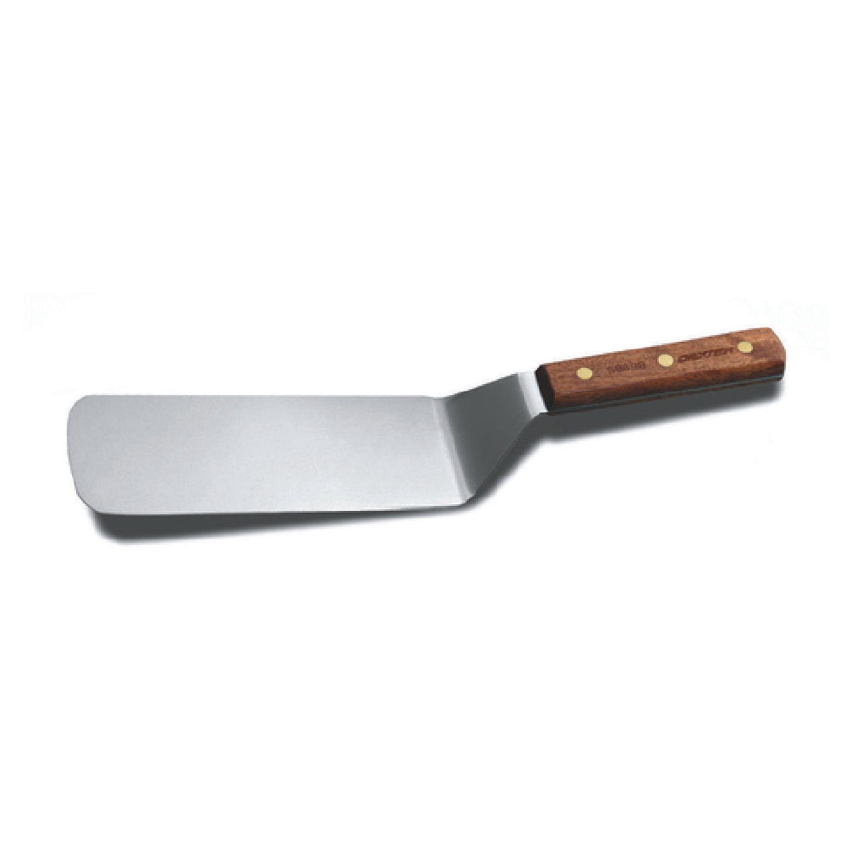 Dexter Russell S8698PCP 8 Inch Stiff Offset Grill Turner Rosewood Handle