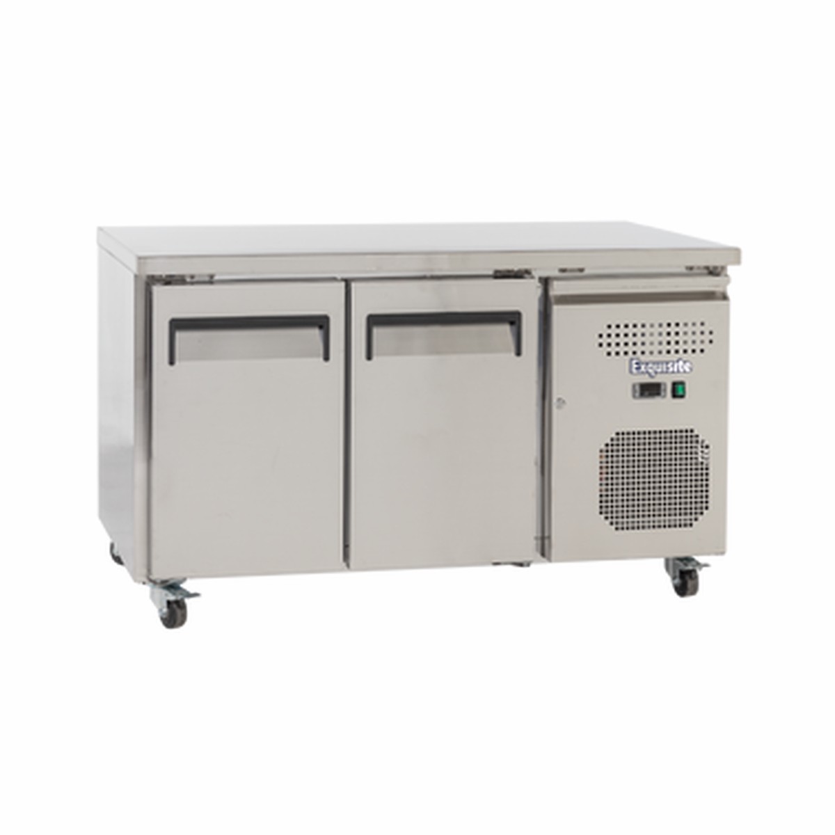 Exquisite USF260H Two Solid Doors Underbench Storage Freezer