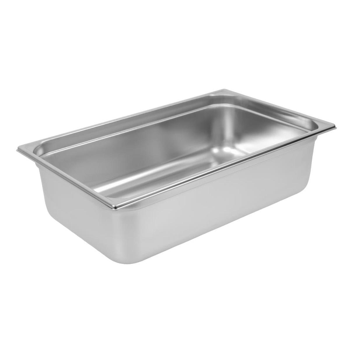 Matfer Bourgeat Stainless Steel 1/1 Gastronorm Tray 150mm – K047