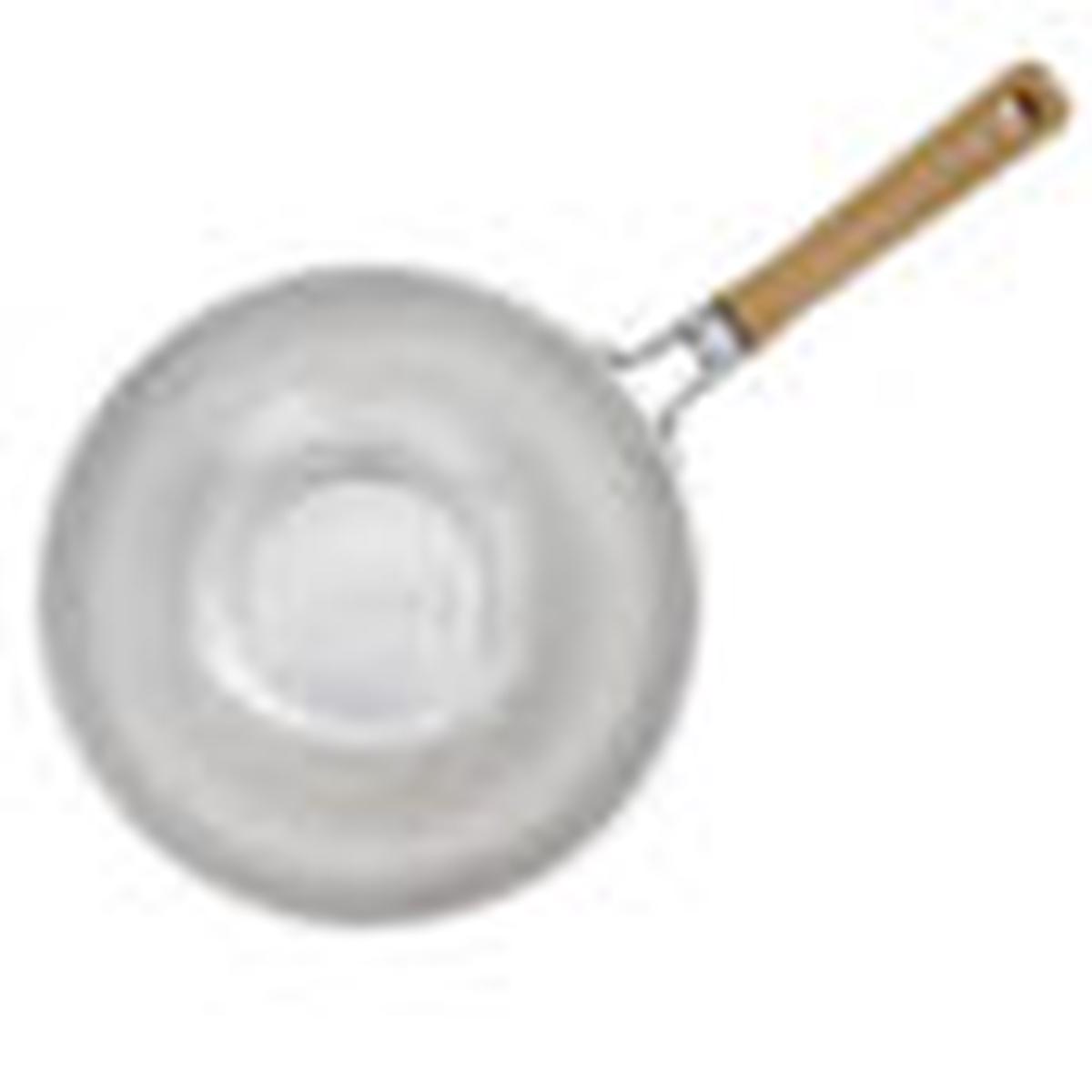 NATURALS ALUMINUM WOK 10″