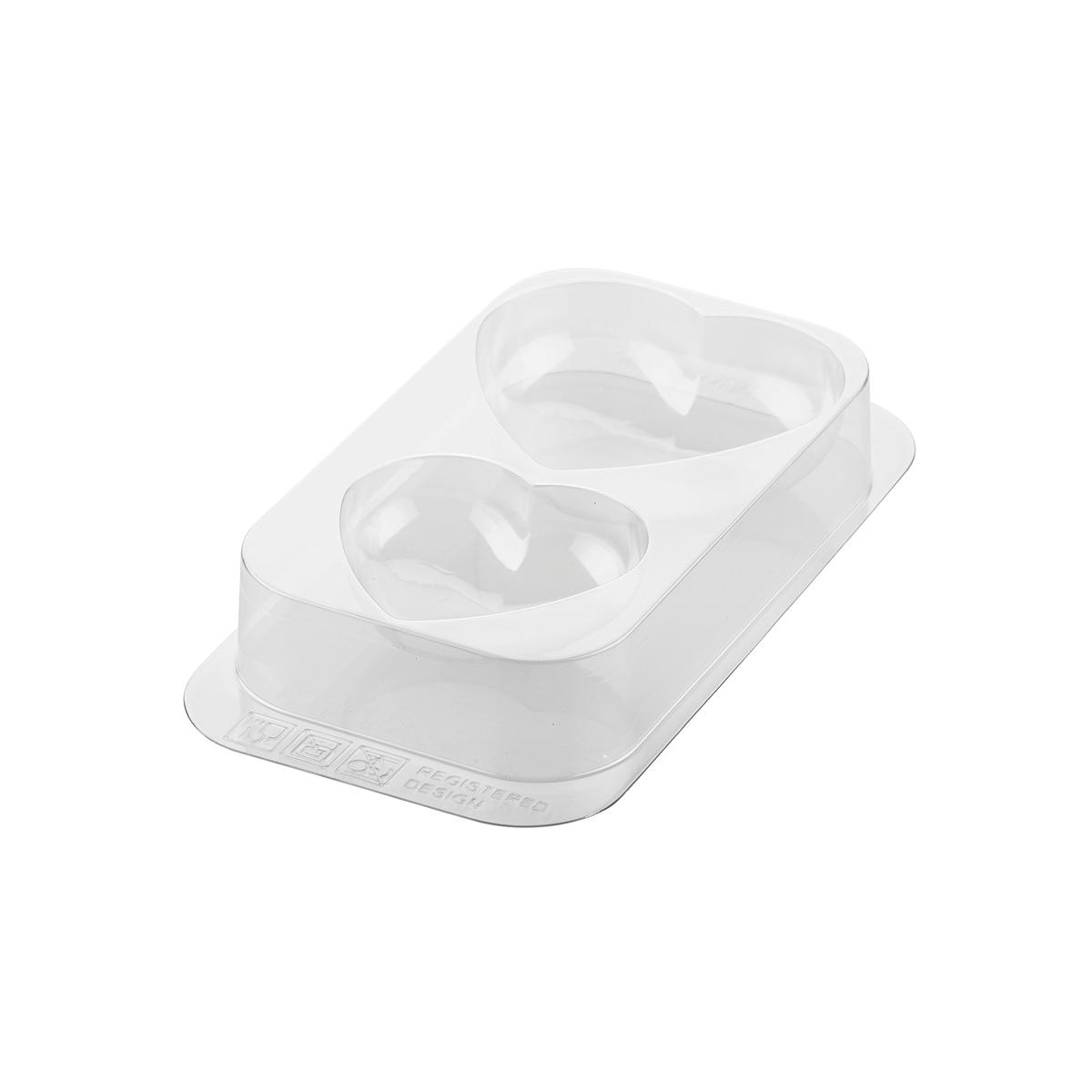 Silikomart Secret Love Kit2 Thermoformed Moulds For Chocolate- White