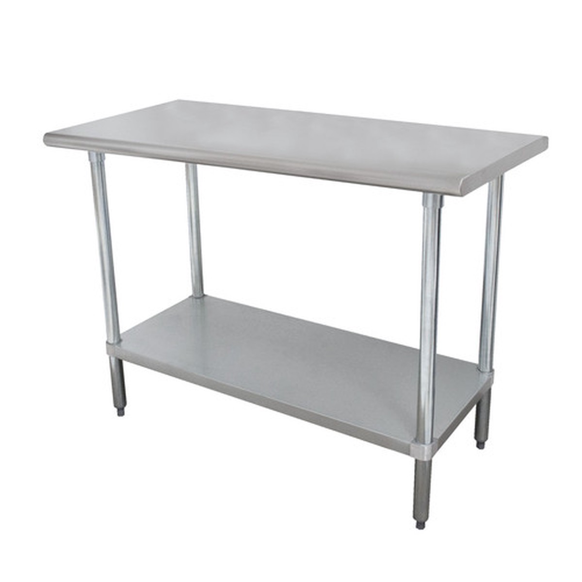 SLAG-245-X | 60′ | Work Table, 54 – 62, Stainless Steel Top