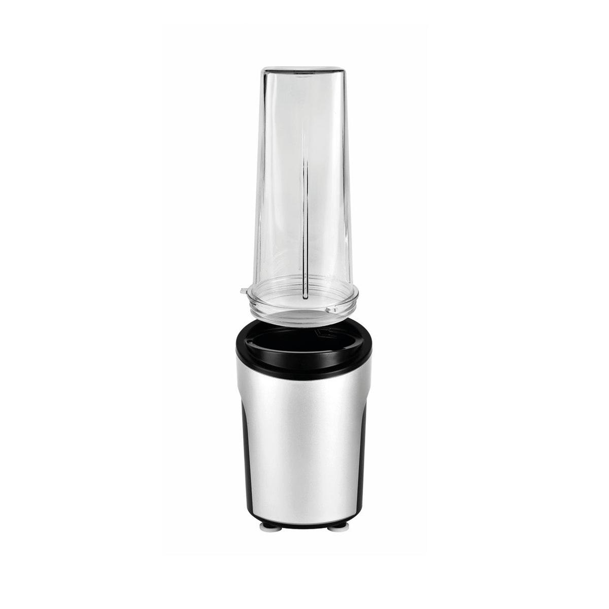Smoothie machine with 2 glass jars and additional blade – Black / Silver
