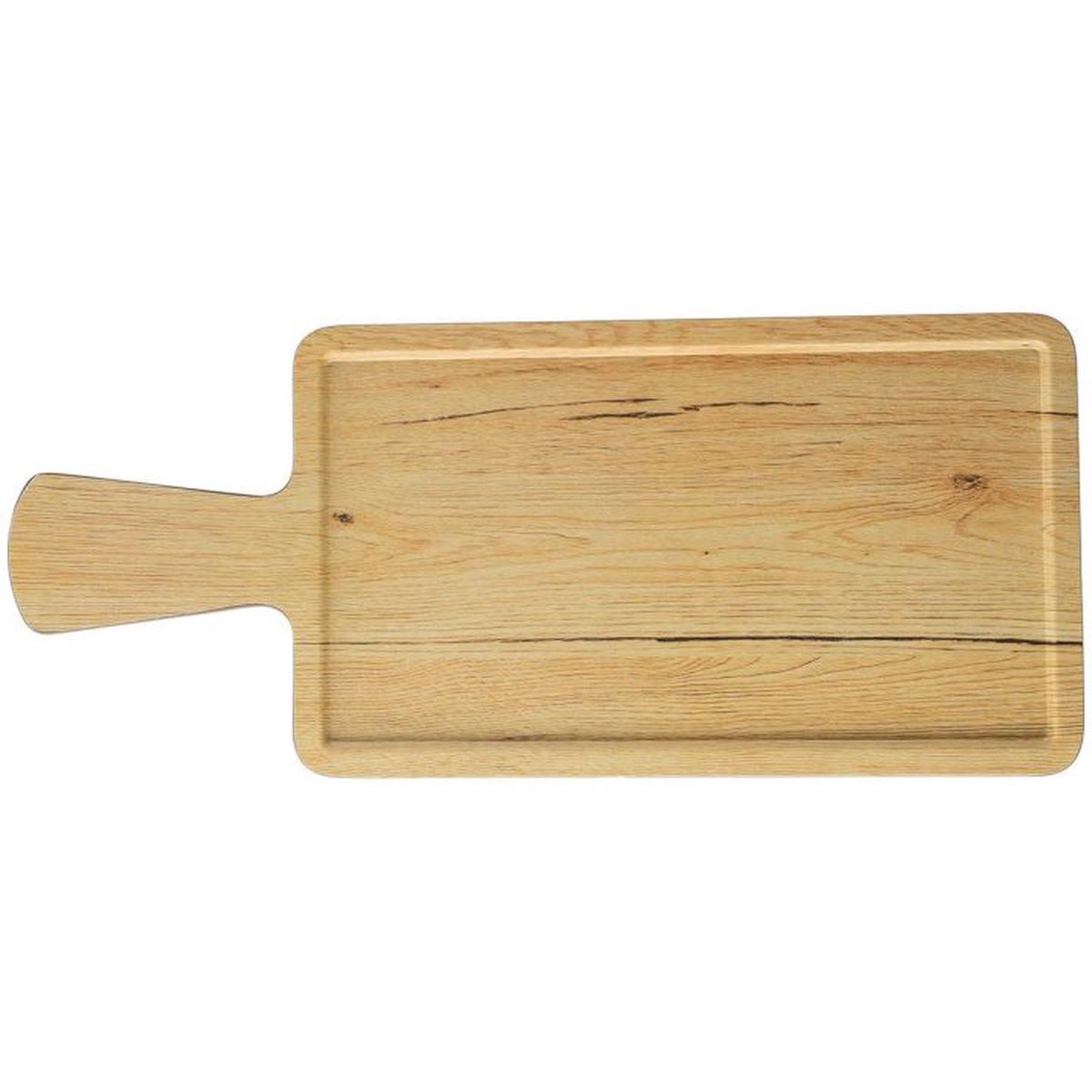TableCraft Timber Melamine Rectangular Serving Paddle 42cm x 18cm x 1.5cm – 1×6