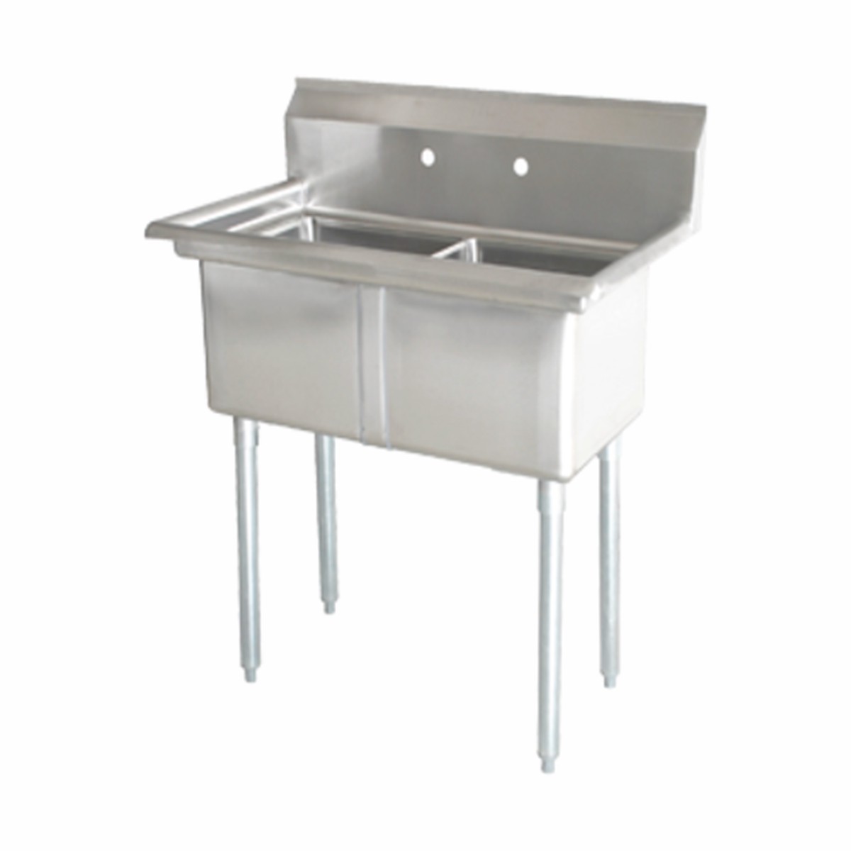 22113 | 41′ | Sink, (2) Two Compartment