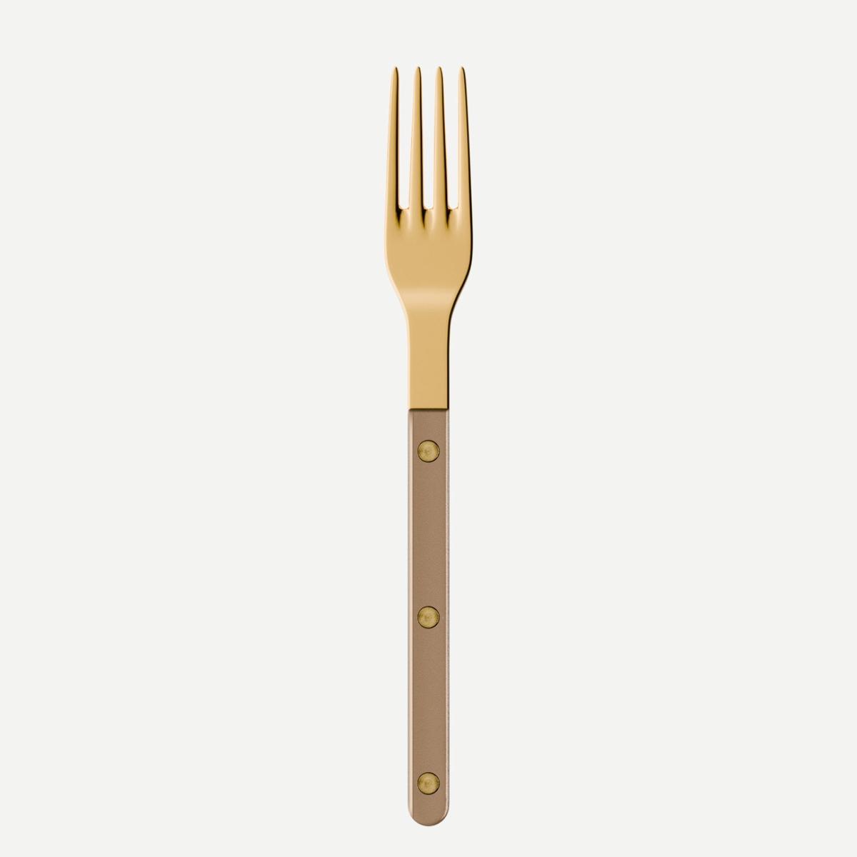 Bistrot Gold color Pearly, Caramel – Dinner fork