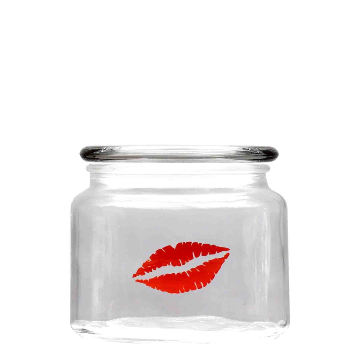 Regent Glass Round Jar – Clear
