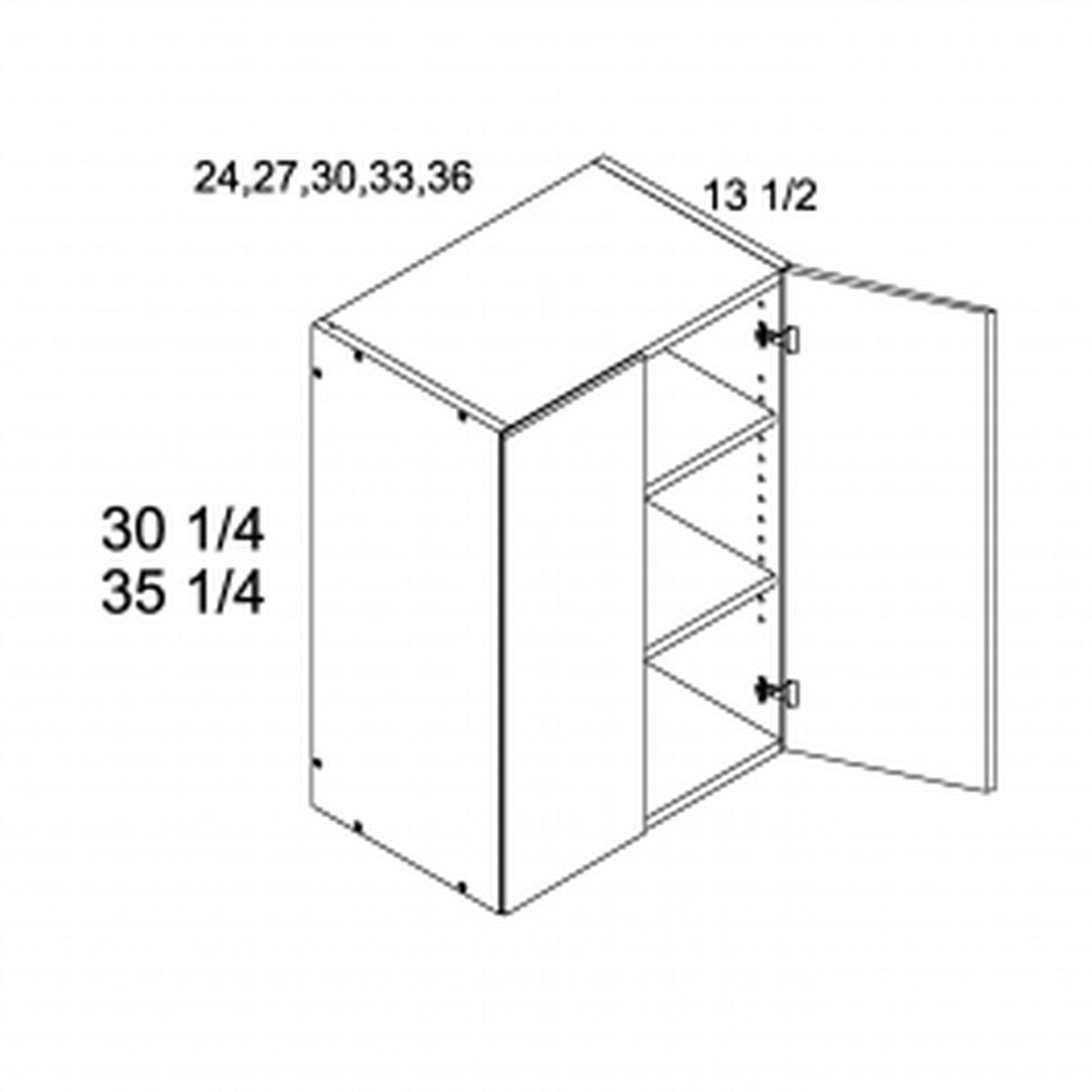 Riviera Conch Shell 36″W x 30 5/16″H x 13.5″D Two Door Wall