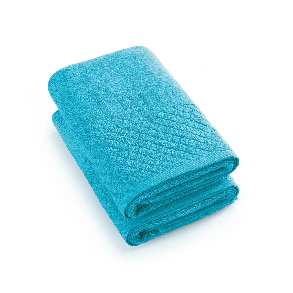 Set of 2 handtowels – 2 x (50 x 100 cm) – Turquoise