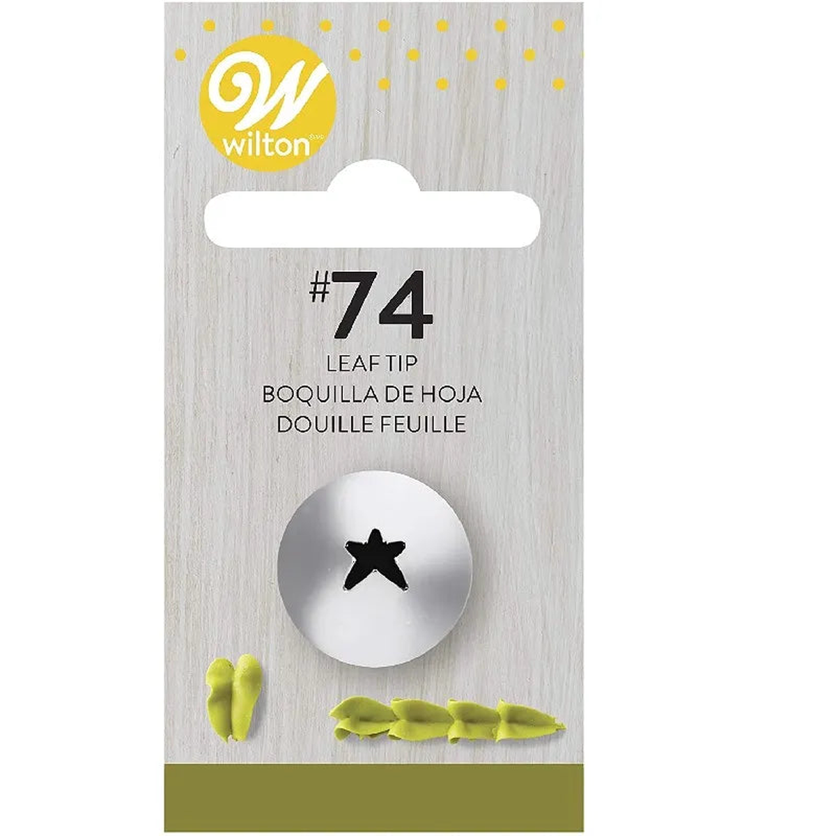 Wilton Leaf Piping Tip | #74