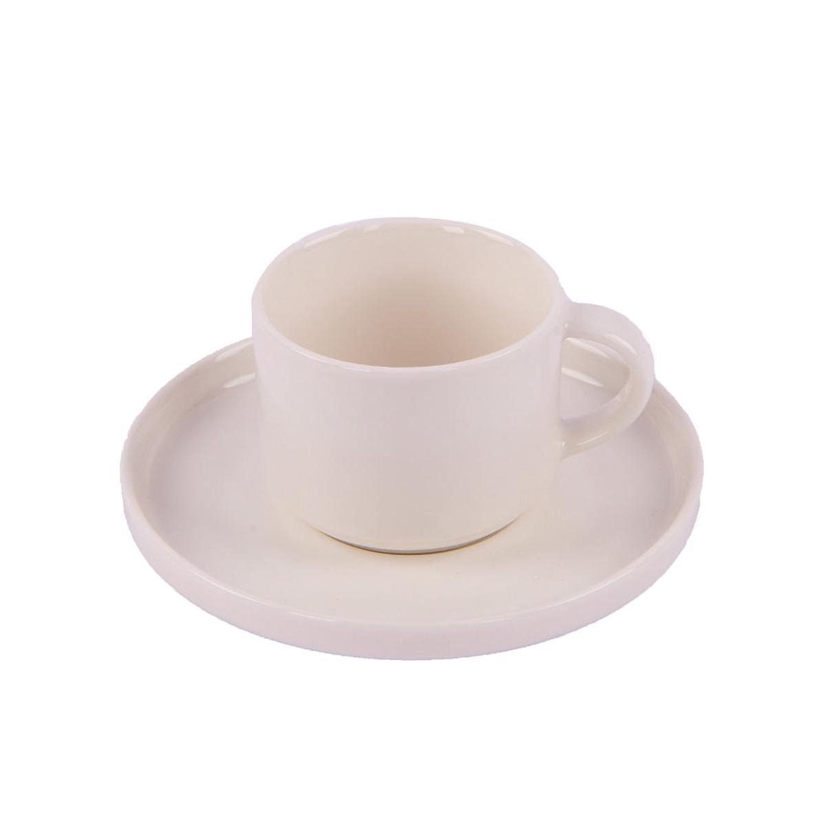 12Pc Coffee Set - White