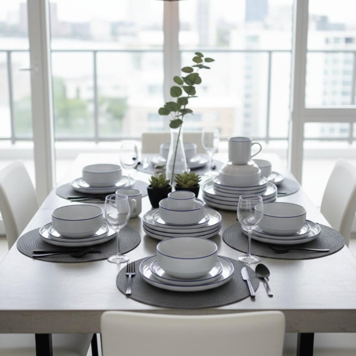 24pcs Ceramic Dinnerware