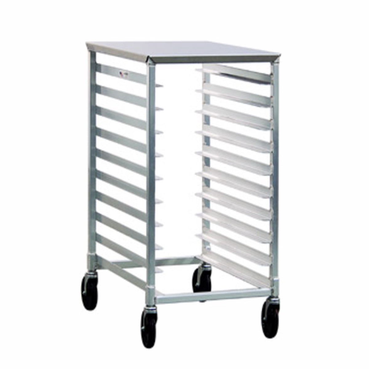 1311 | 20' | Pan Rack with Work Top, Mobile