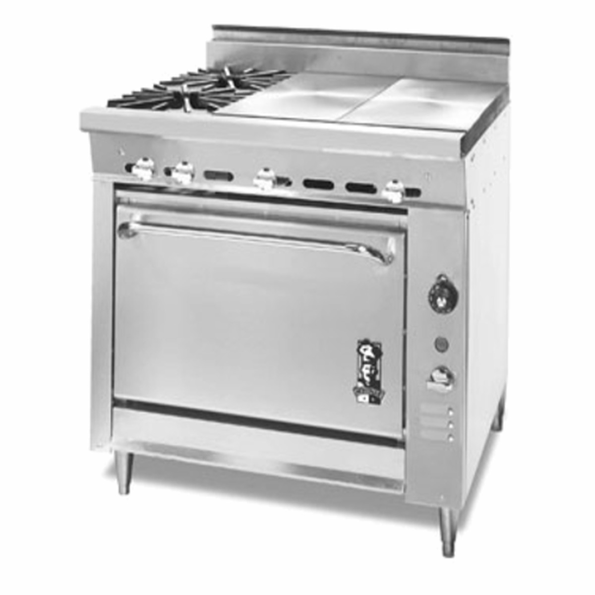 136-10G | 36' | Range, 36 Heavy Duty, Gas