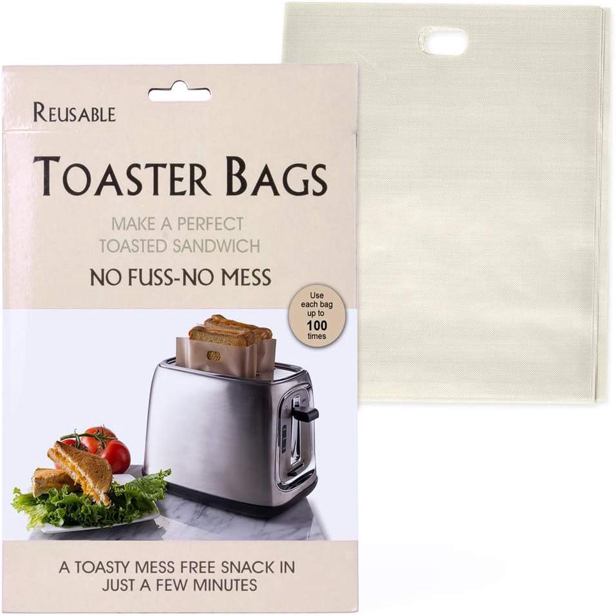 100Pcs Toaster Bags