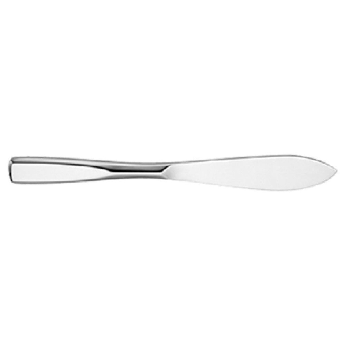 1880 Hospitality B443KBVF 7 Inch Butter Knife Solid Handle 18/0 Stainless Steel