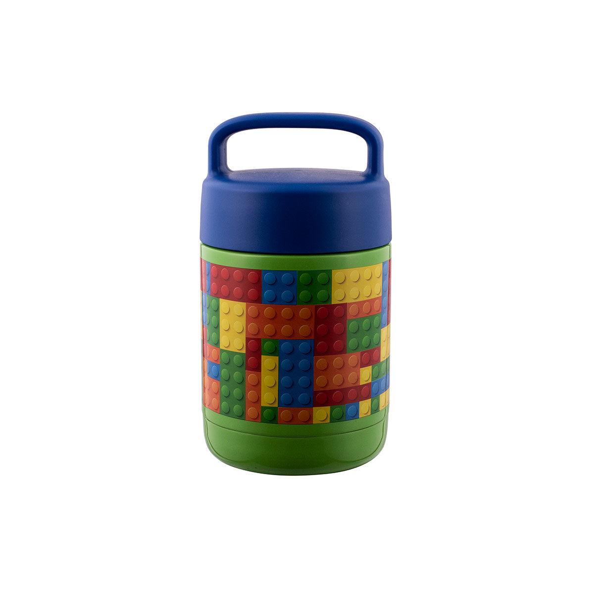 YumYum Food Jar 375ml Building Blocks