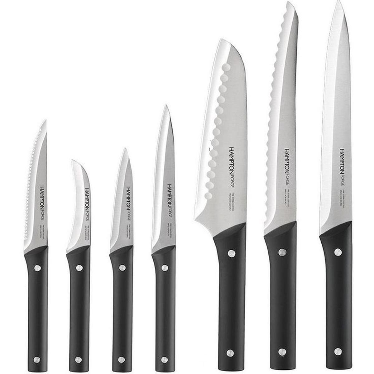 13-Piece Kitchen Knife Set with Wood Block