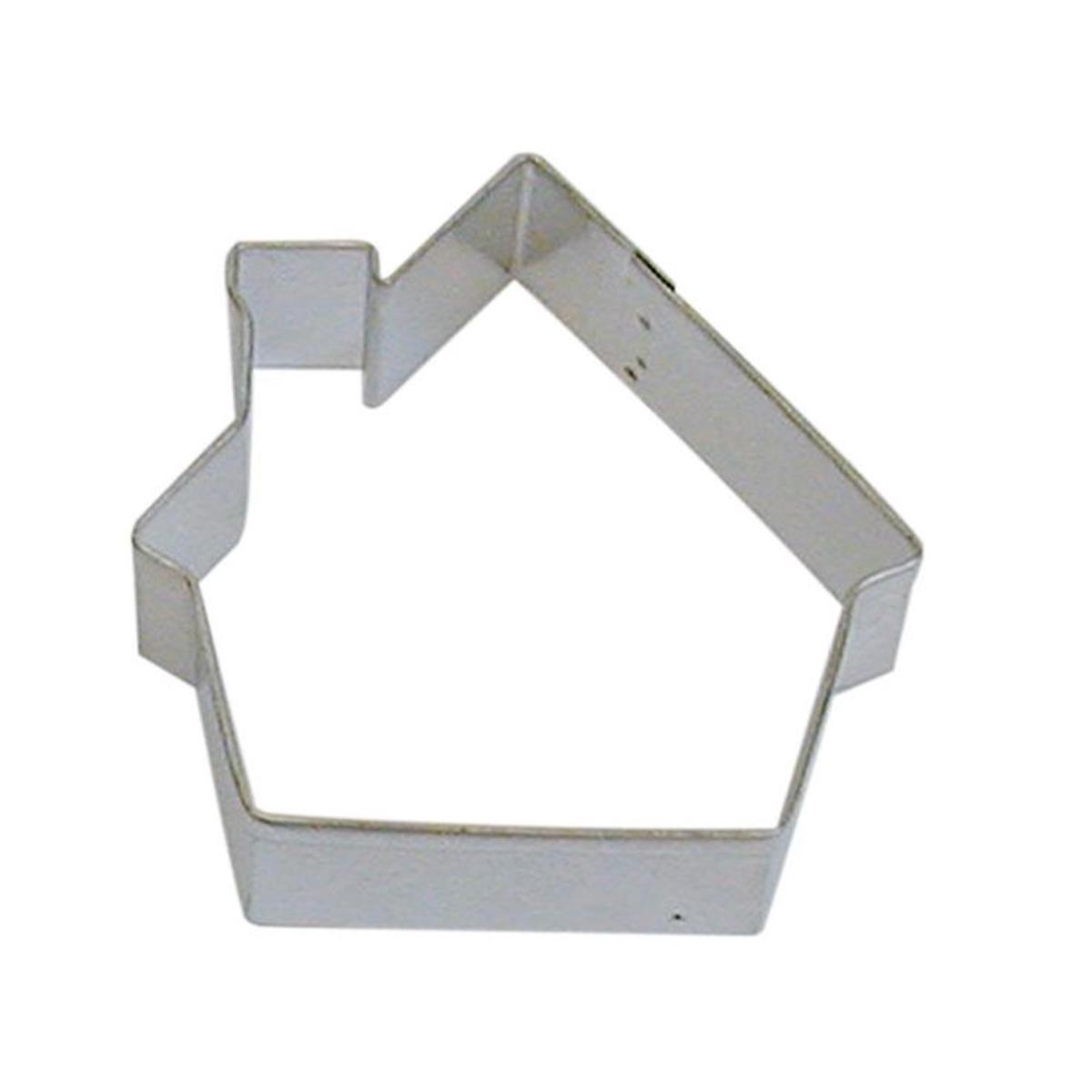 12-Piece 3 in. Gingerbread House Tinplate Steel Cookie Cutter and Recipe