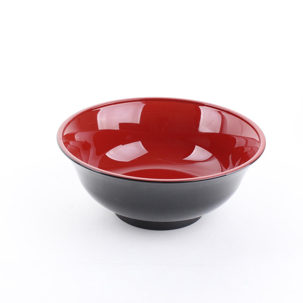 18.7cm Black & Red Ramen Lacquer Bowl