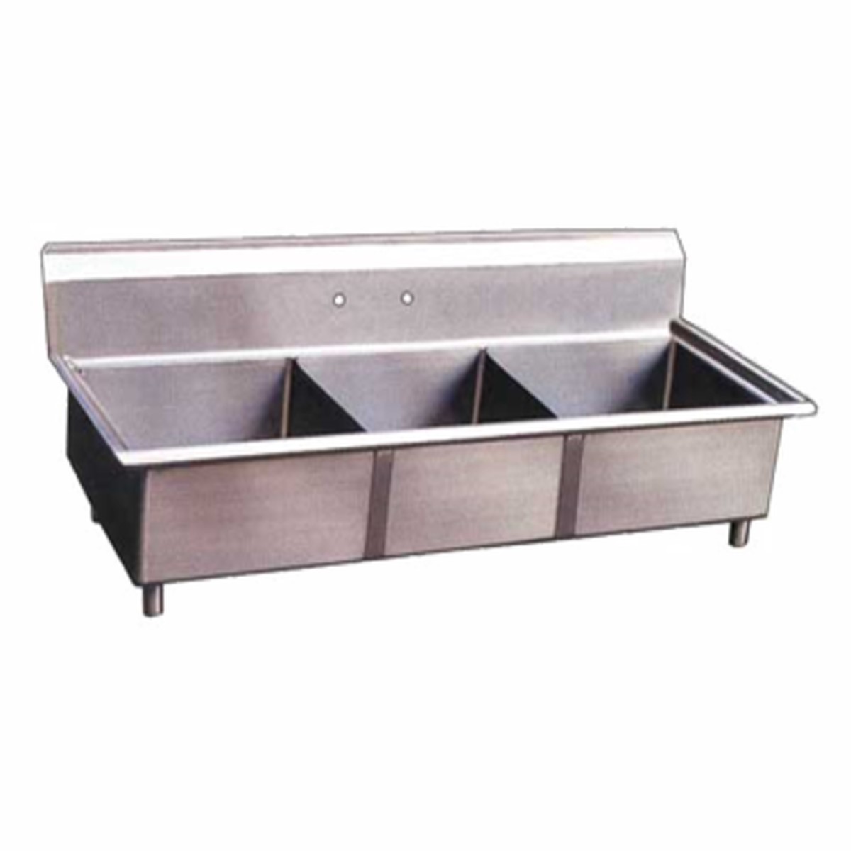 22120 | 77' | Sink, (3) Three Compartment
