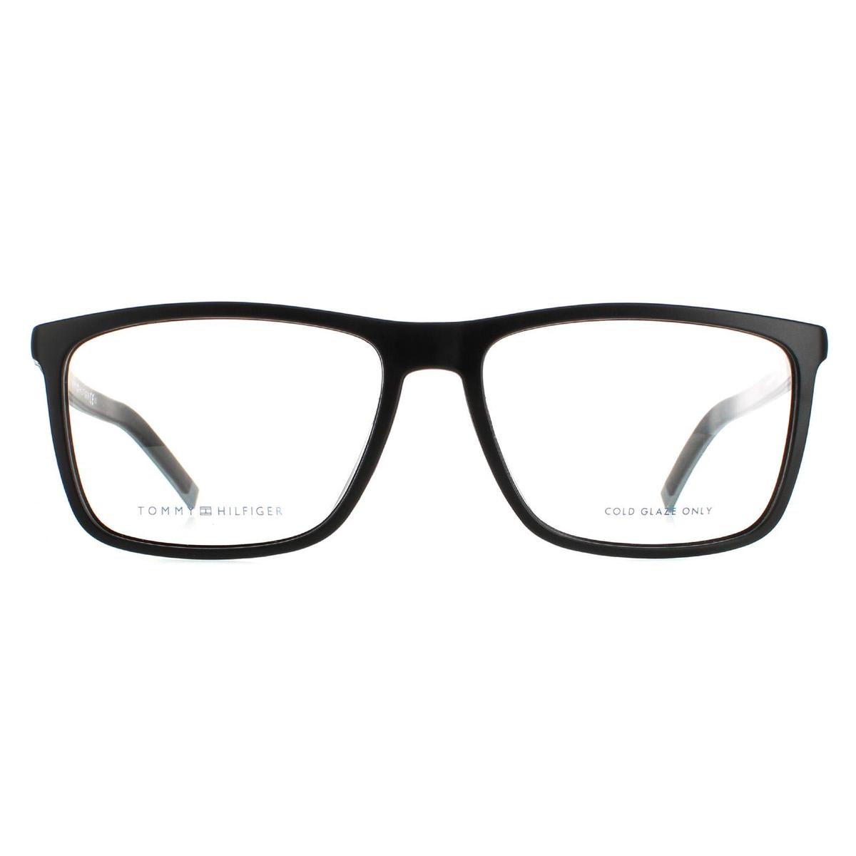 Tommy Hilfiger Glasses Frames TH 1742 08A Black Grey Men