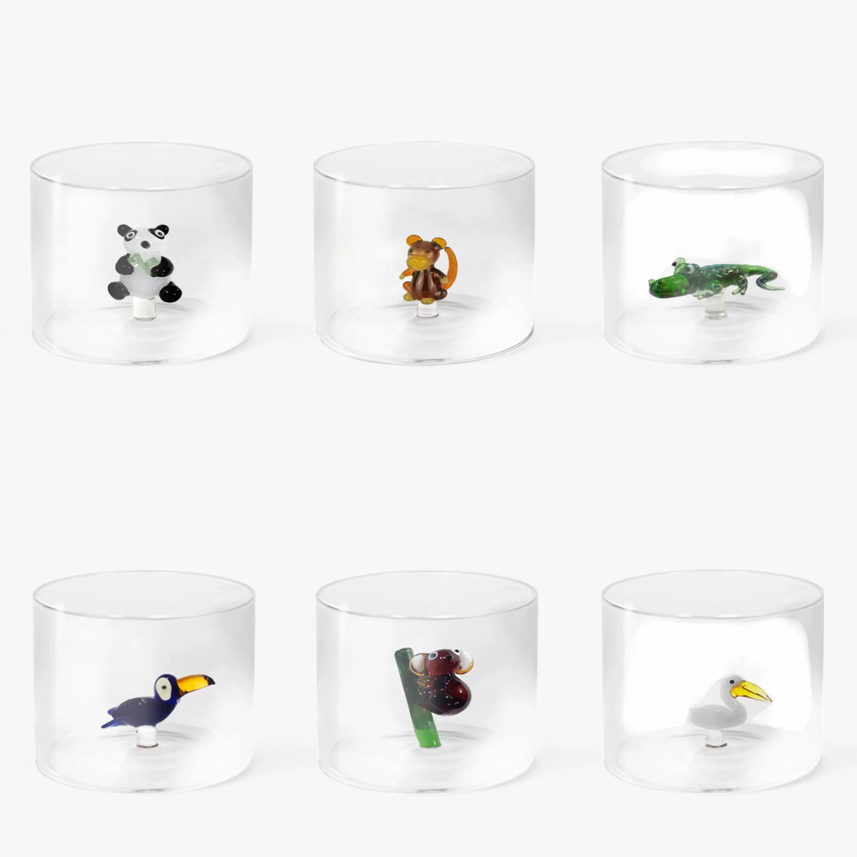 WD LIfestyle Amazonia set 6 tumblers mix 2