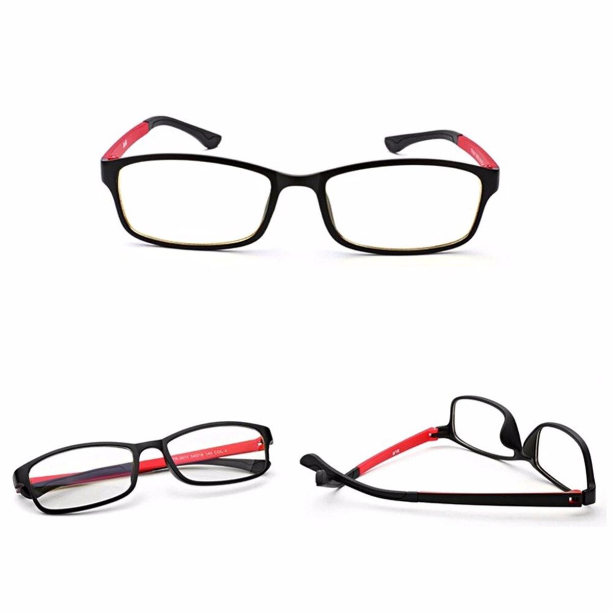 1PC Spectacles Glasses TR90 Ultralight Black Eyeglasses Man Woman Full Frame Rim Eyewear Unisex 2023