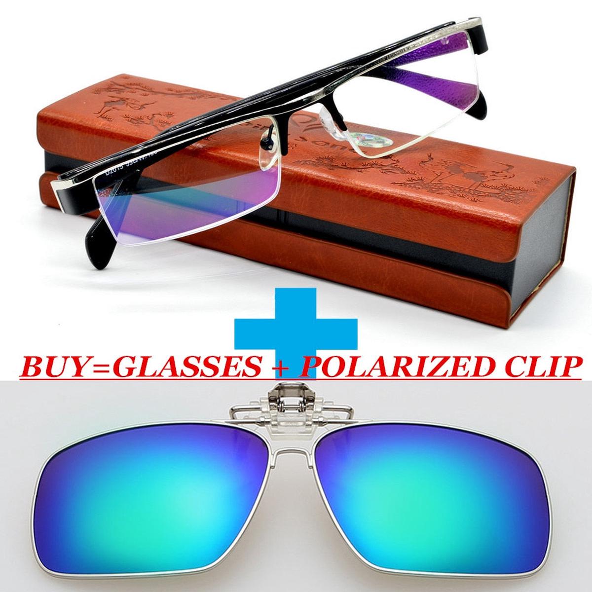 2023 Reading Glasses Men !!!a Clip And Classic Men Titanium Multicoating Lenses Business Reading Glasses+1+1.5+2+2.5+3+3.5+4