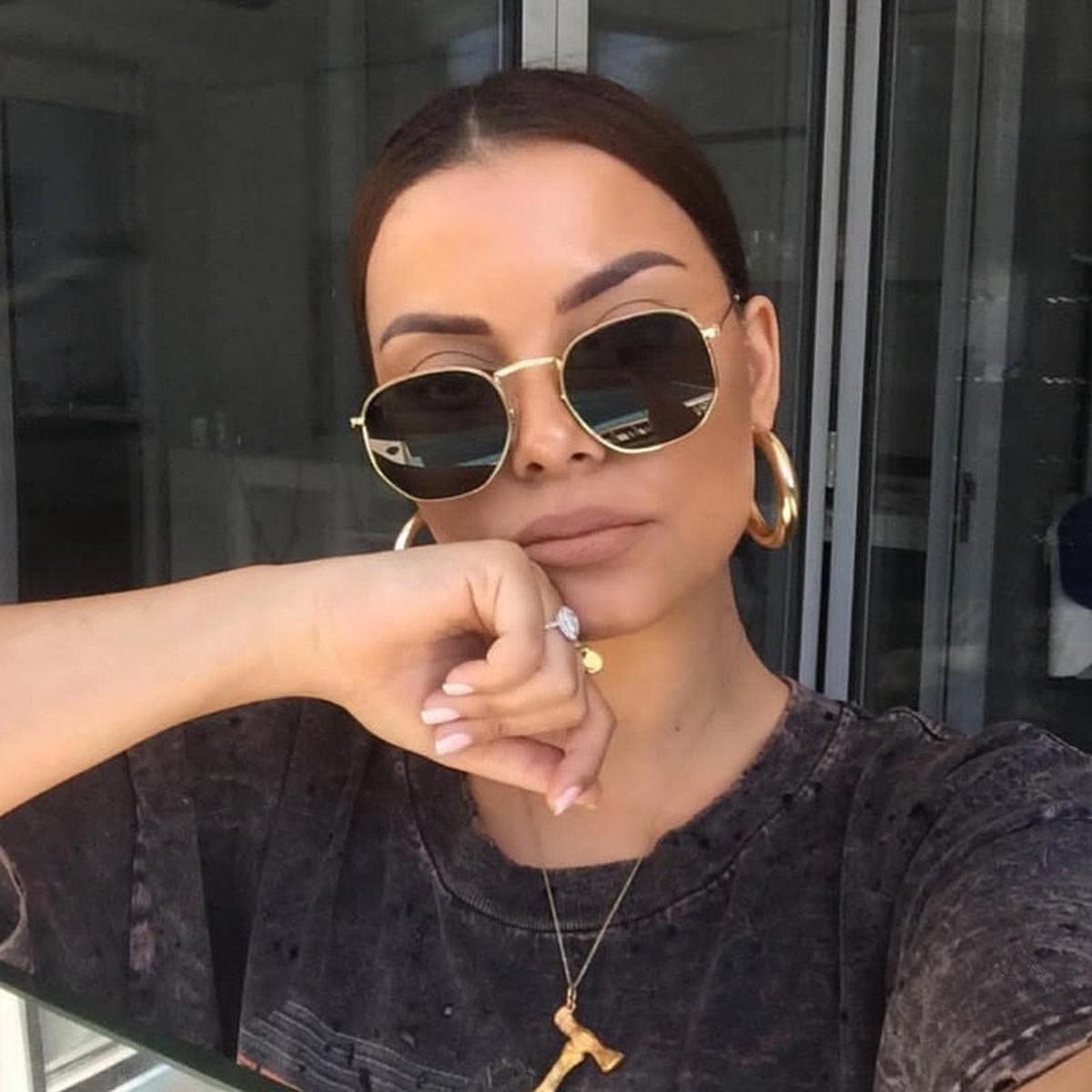 2022 Vintage Metal Women Sunglasses Luxury Brand Design Glasses Female Classic Driving Eyewear uv400 Oculos De Sol Masculino