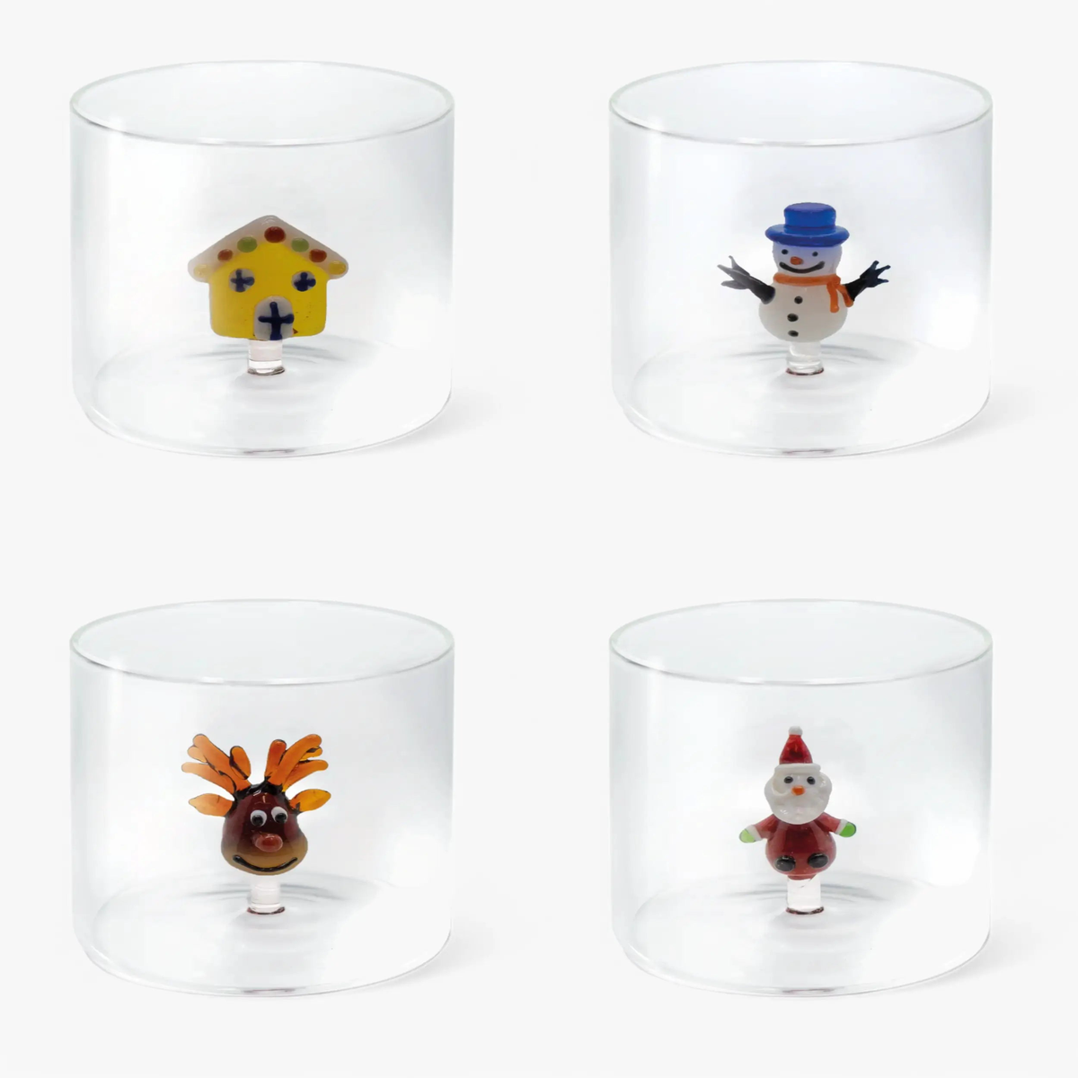 WD Lifestyle Christmas set 4 tumblers mix 1