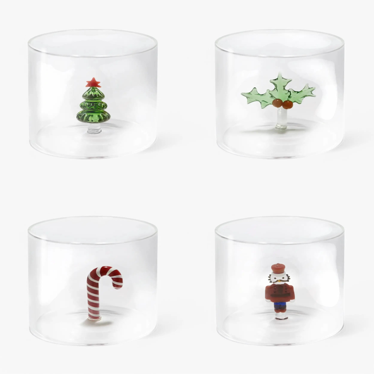 WD Lifestyle Christmas set 4 tumblers mix 3