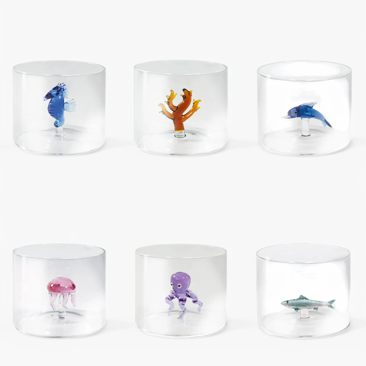 WD Lifestyle Marine Garden set 6 tumblers mix 2
